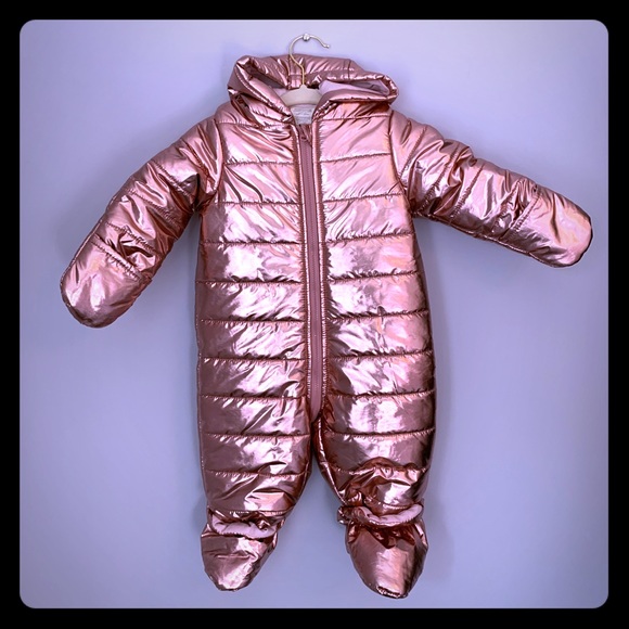 rose gold snowsuit